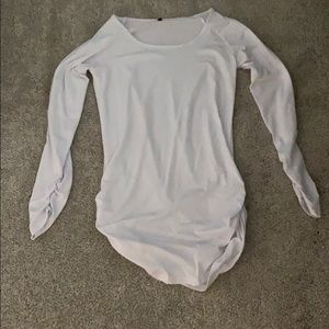 Long sleeve top/ off shoulder dress tunic